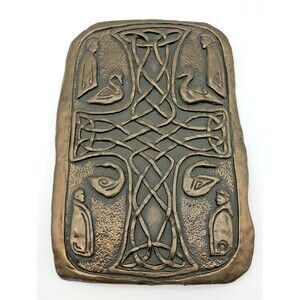 Wild Goose Studio Bronze Resin Plaque The Children of Lir Celtic Ireland